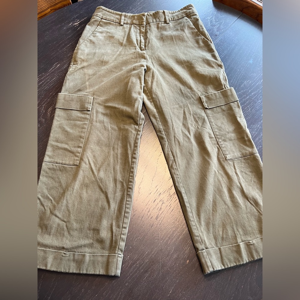 H&M Khaki Cotton Pants